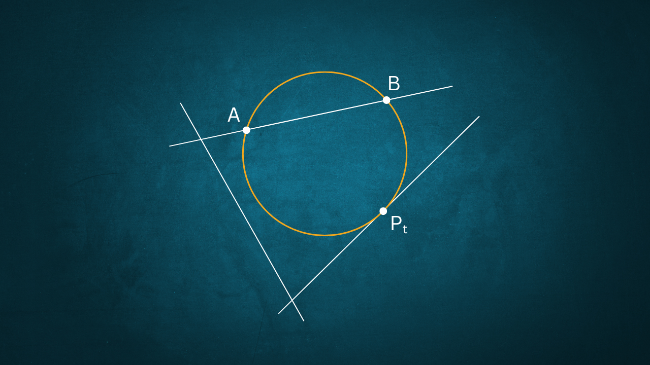 posizione reciproca tra retta e circonferenza, retta tangente, secante ed esterna